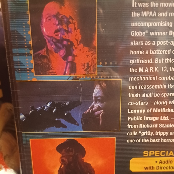 RARE Horror Sci-fi film Hardware SEALED OOP DVD - Picture 3 of 6